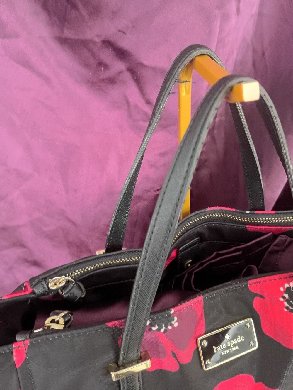 Kate Spade Wilson Road Poppy Bag🌸🖤🌸🖤🌸 - Picture 5 of 13
